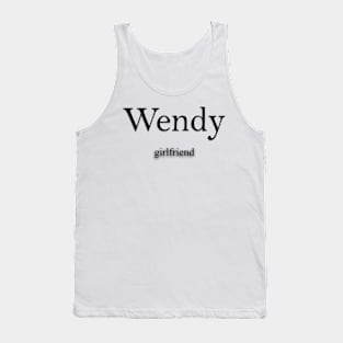 Wendy Name meaning Tank Top